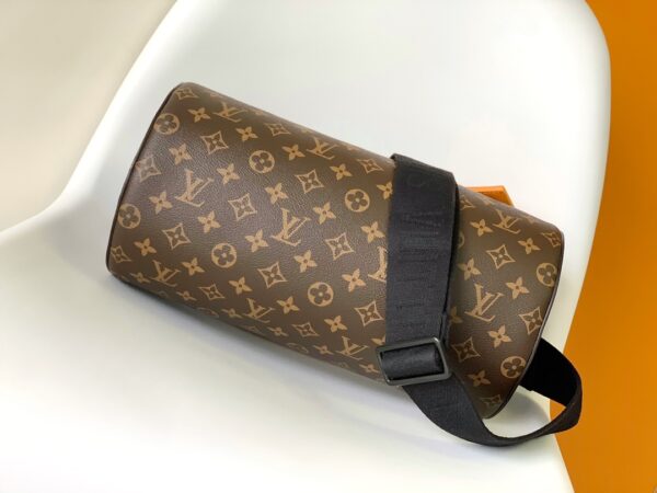 Louis Vuitton Monogram Single Soft Polochon Handbag - Image 4