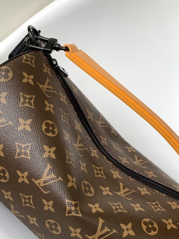 Louis Vuitton Monogram Single Soft Polochon Handbag - Image 3