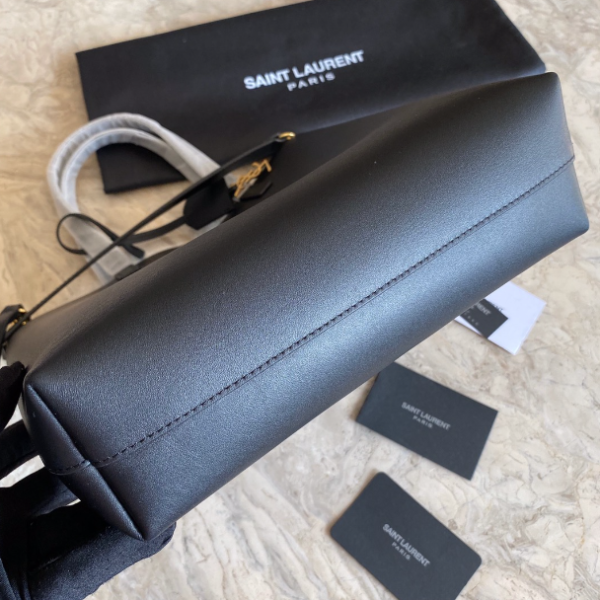 YSL Shopping Tote Bag - Black - Image 2