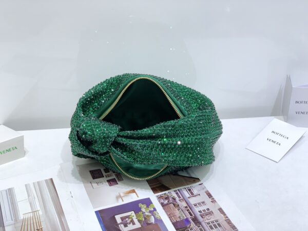 Bottega Veneta Mini Jodie Chinese Valentine’s Day Handbag - Green - Image 2