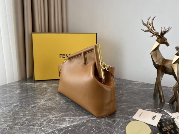 Fendi First Small Handbag – Brown - Image 2