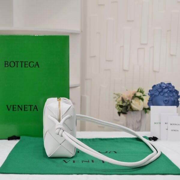 Bottega Veneta Cassette Camera Bag - White - Image 4