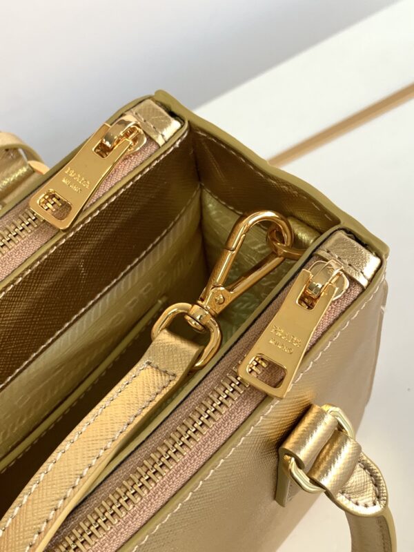 Prada Galleria Handbag - Gold - Image 2