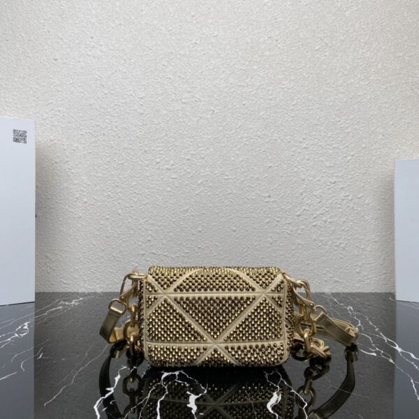 Prada New Crystal Bag - Gold - Image 5