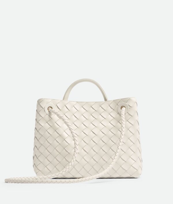 Bottega Veneta Andiamo Small Handbag - White - Image 5