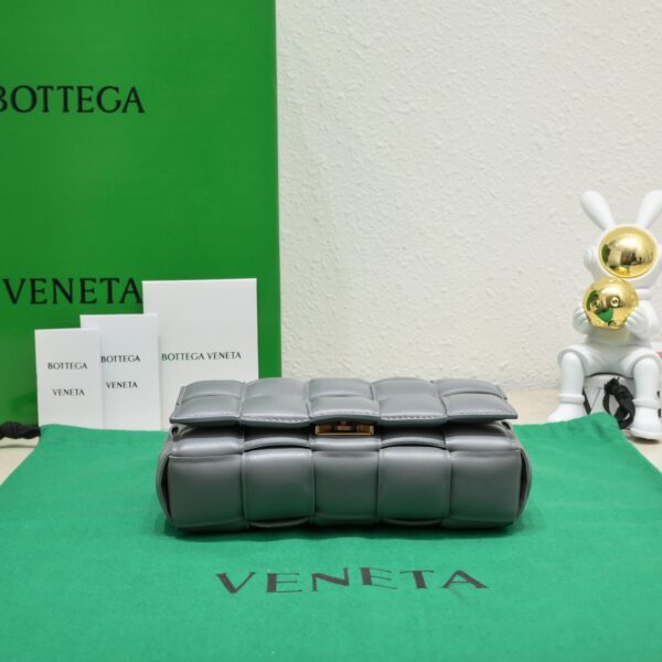 Bottega Veneta Mini Padded Bag - Gray - Image 3