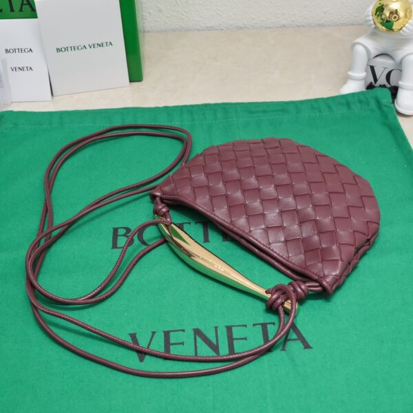 Bottega Veneta Mini Sardine Handbag - Maroon - Image 3