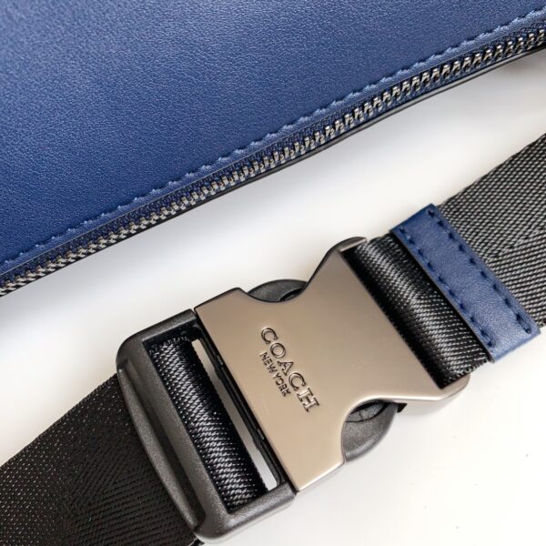 Coach C Family Men Sports Waist Bag - Blue - Image 2