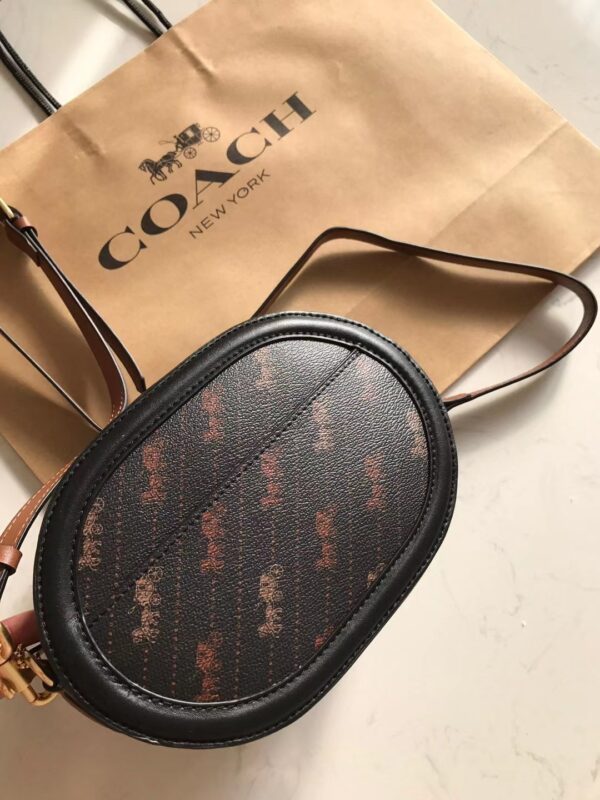 Coach Outlet Women's Bag Carriage Pattern Camera Bag - Black - Image 3