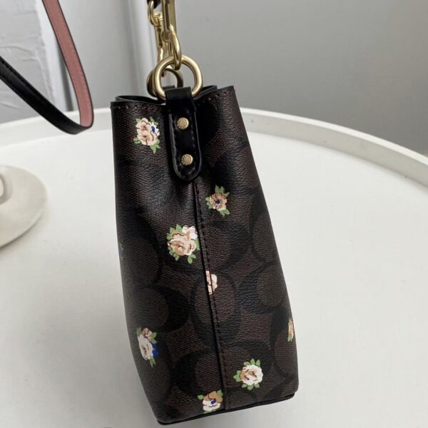 Coach New Mini Bucket Bag - Black - Image 5