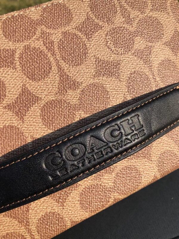 Coach Charter Series Men's Cross-body Bag - Red - Image 2