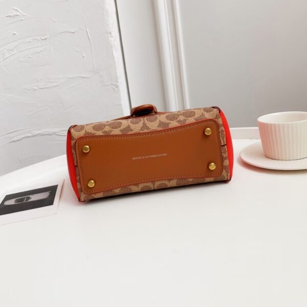 Coach Courier Carryall Catfish Bag - Red - Image 3