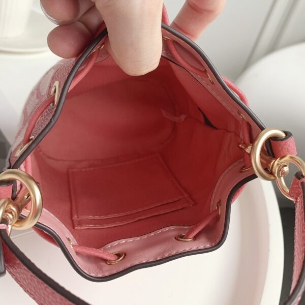 Coach Mini Macaron Color Bucket Bag - Pink - Image 2