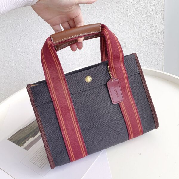 Coach C Home Large Tote Bag - Black - Image 4