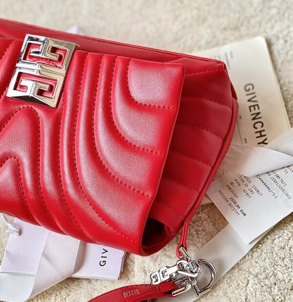 Givenchy Baguette Bag - Red - Image 4