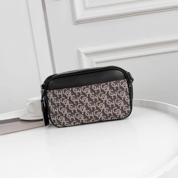 Coach C’s March Monogram Camera Bag - Black - Image 5