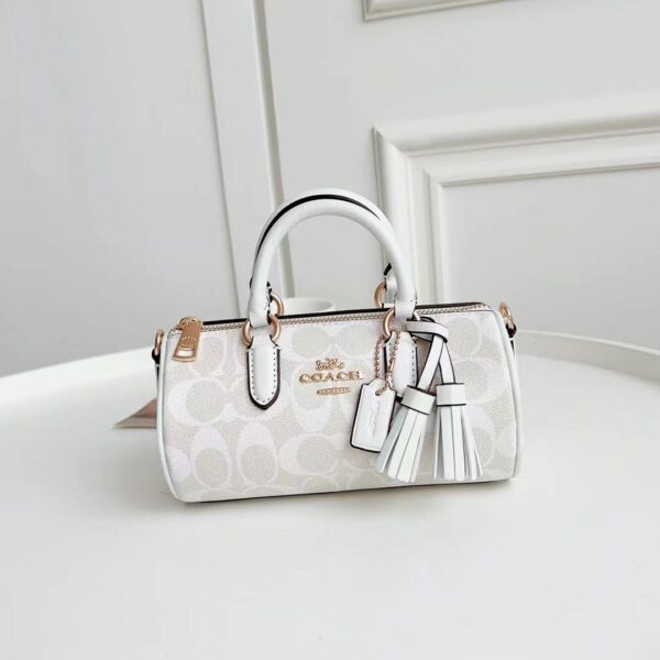 Coach Lacey Crossbody Bag - White - Image 5