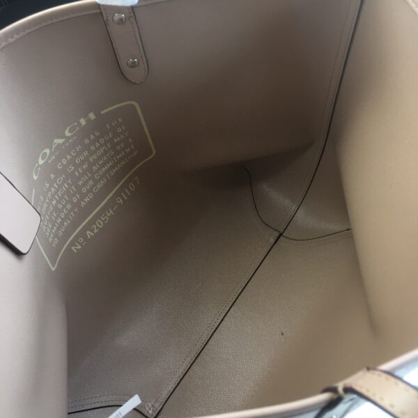 Coach Carriage Double-sided Tote Bag - White - Image 4