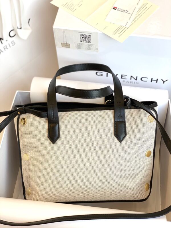 Givenchy  Bond Canvas Shopping Bag - Black - Image 5