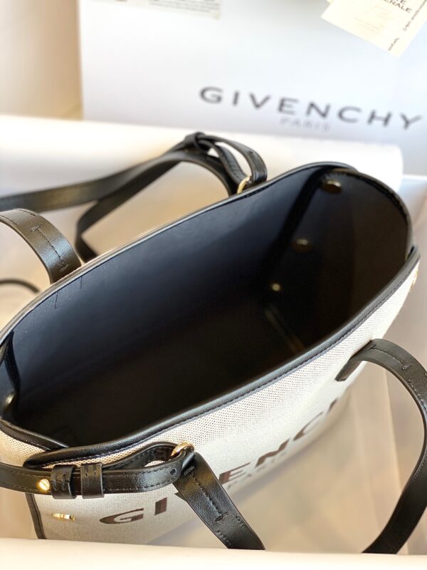 Givenchy  Bond Canvas Shopping Bag - Black - Image 2