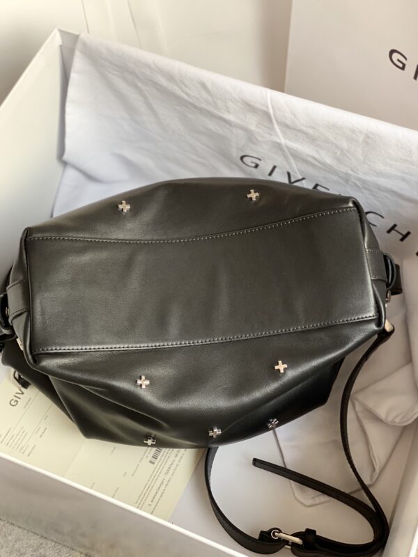 Givenchy Nightingale Calfskin Handbag - Black - Image 4