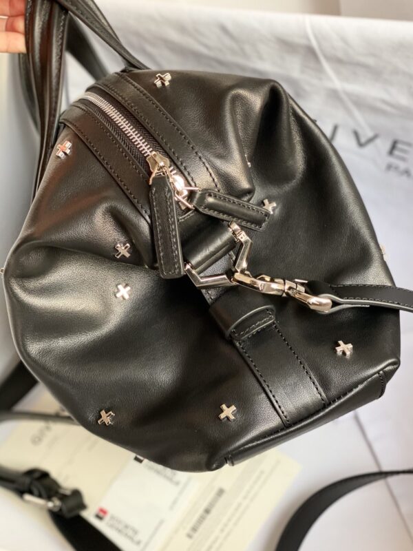 Givenchy Nightingale Calfskin Handbag - Black - Image 5