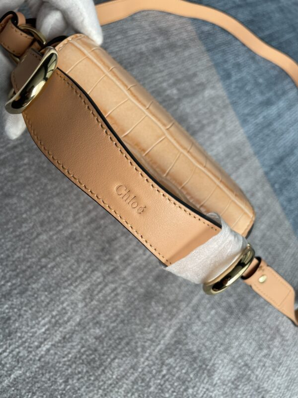 Chloe C Bag Crossbody Bag - Peach - Image 3