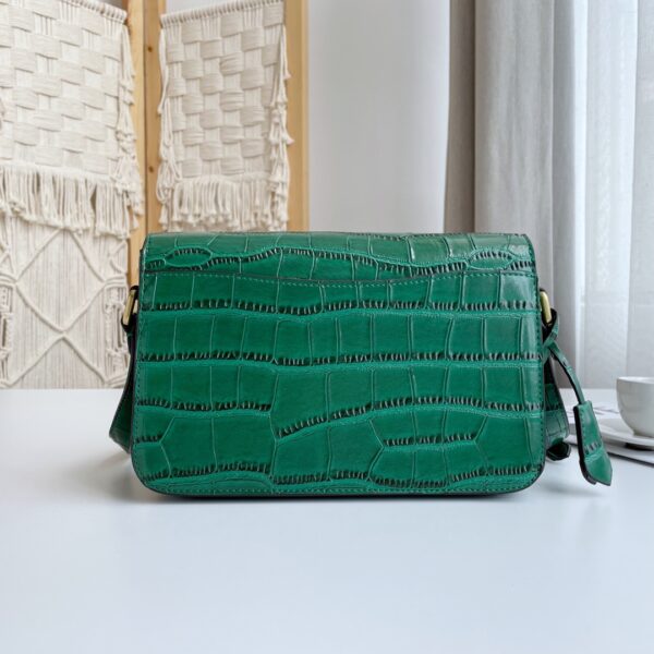 Coach Crocodile-embossed Leather High-profile Studio Bag - Green - Image 4