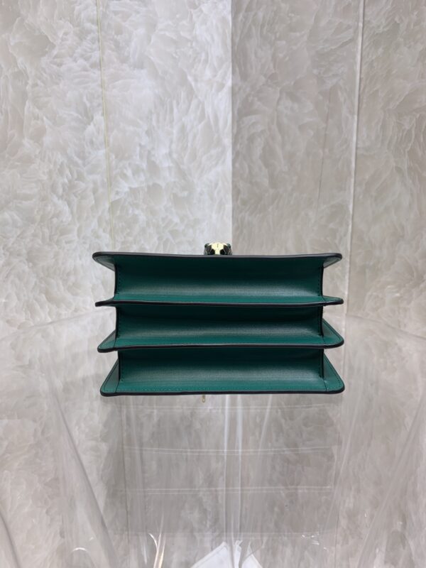 Bulgari Snake Head Small HandBag - Green - Image 4