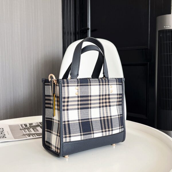 Coach's New Dempsey Series Small Tote Bag - Black - Image 5