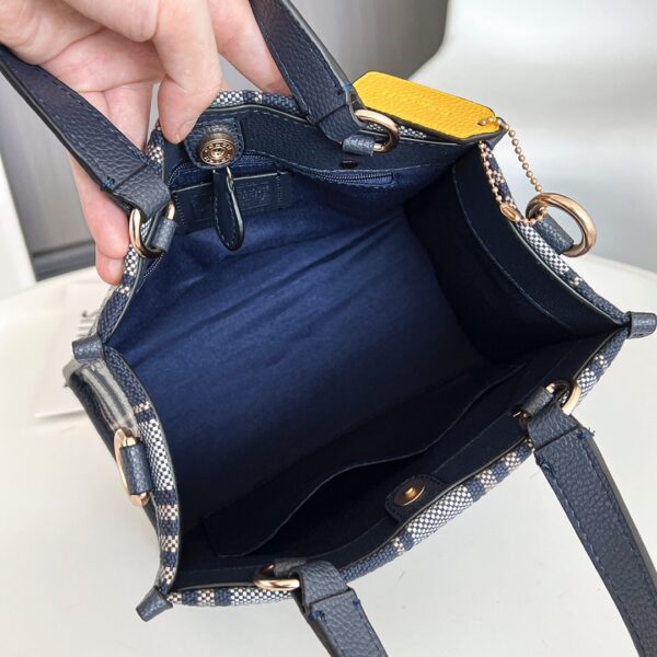 Coach's New Dempsey Series Small Tote Bag - Black - Image 2