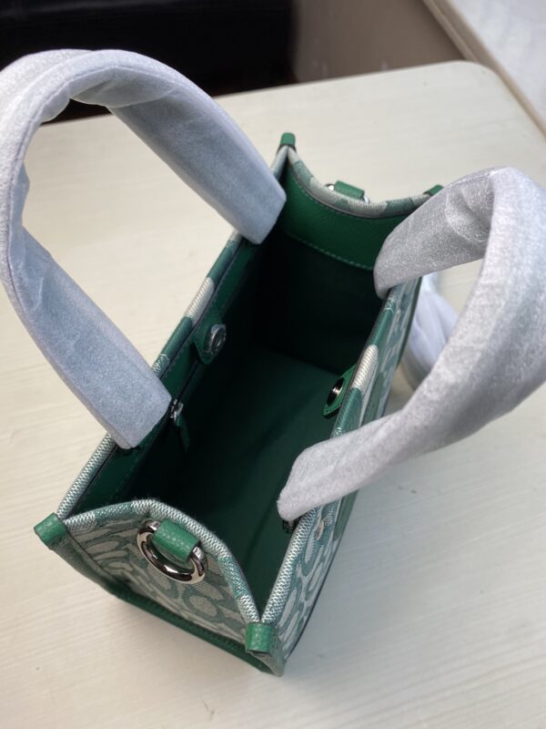 Coach Dempsey Vertical Small Tote Shopping Bag - Green - Image 3