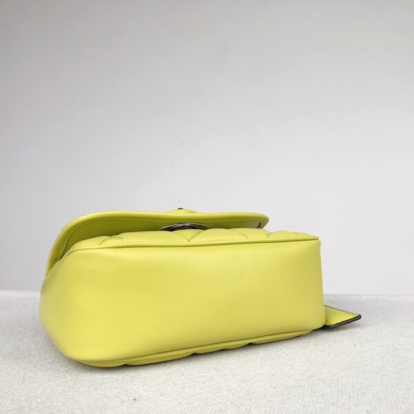 Coach Chain Pillow Madison Armpit Crossbody Bag - Yellow - Image 2