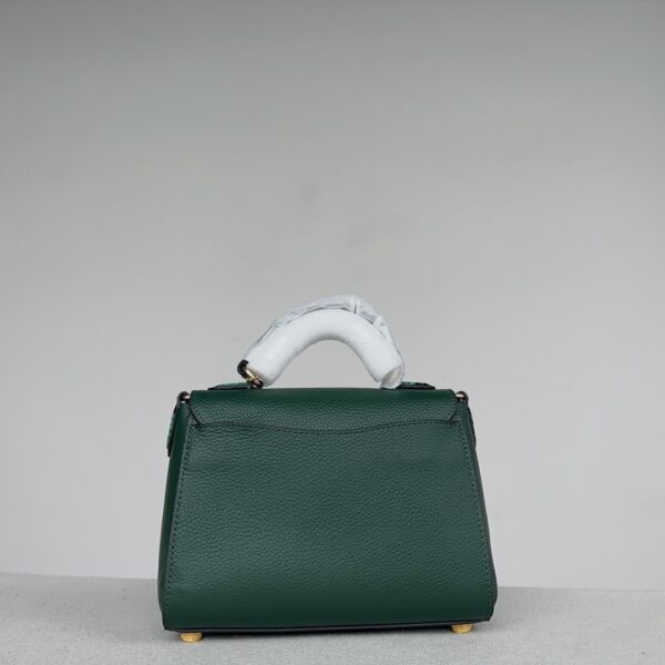 Coach Morgan Top handle Modern Retro Handbag - Green - Image 4