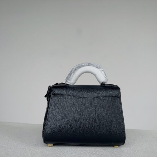 Coach Morgan Top handle Modern Retro Handbag - Black - Image 4