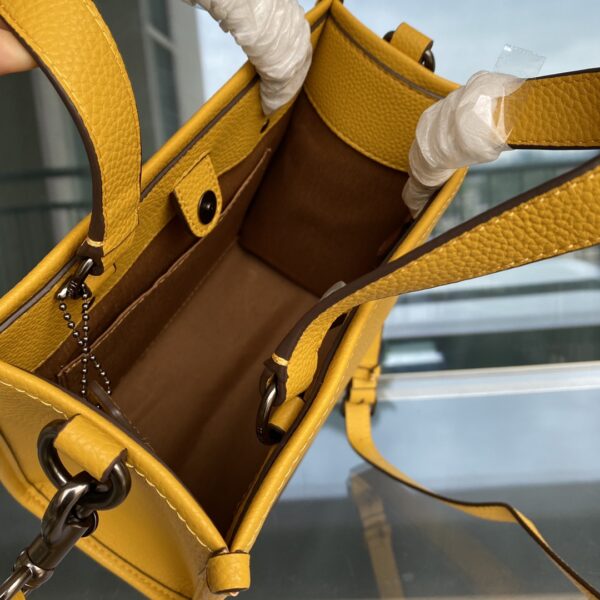 Coach Snoopy Versatile Handbag - Yellow - Image 2