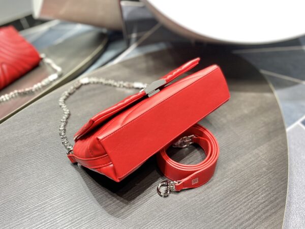 Givenchy 4g Soft Small Handbag - Red - Image 3