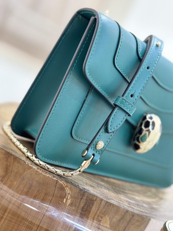 Bulgari Serpenti Forever Shoulder Bag - Emerald - Image 3