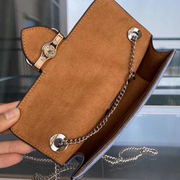 Coach Chambray's New Baguette Chain Bag - Blue - Image 2