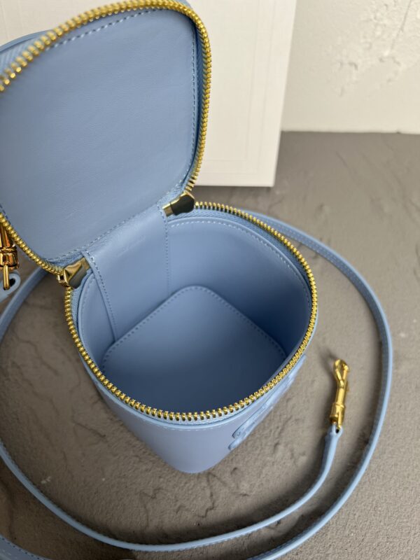 Celin E Mini Vanity Case - Blue - Image 3