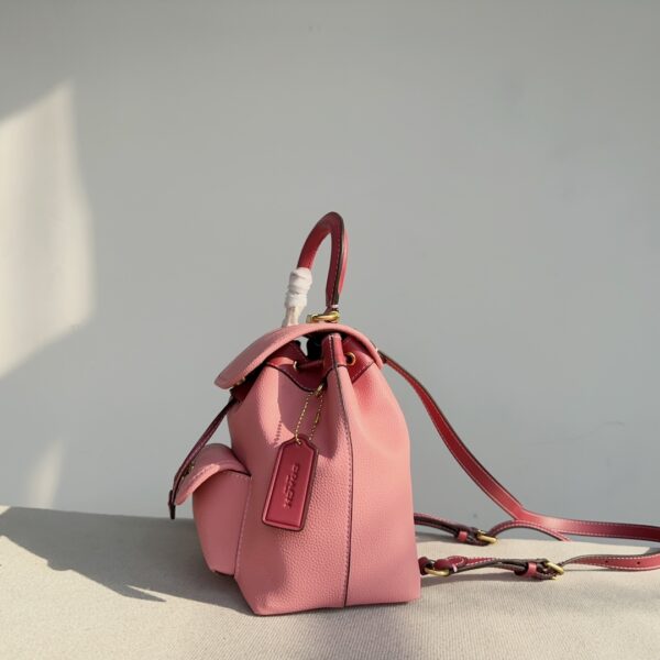 Coach Riya 21 Mini Backpack - Pink - Image 4