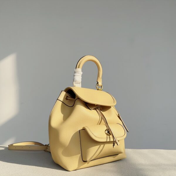 Coach Riya 21 Mini Backpack - Cream - Image 5