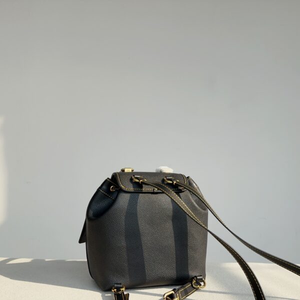 Coach Riya 21 Mini Backpack - Black - Image 4