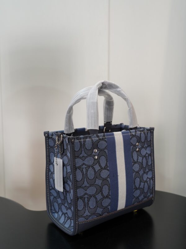 Coach Dmpsy Series Tote Bag - Blue - Image 5