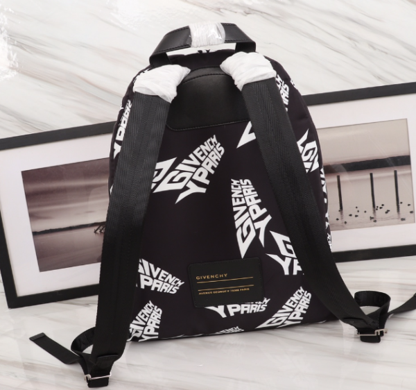 Givenchy Address Backpack - Black/White - Image 3