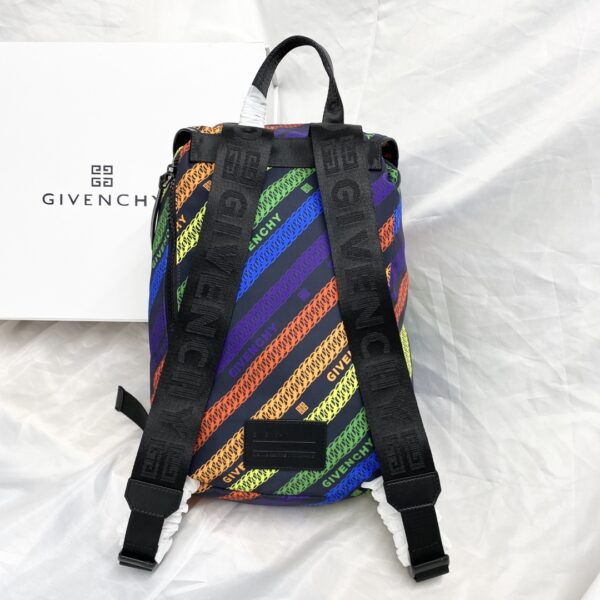 Givenchy Chaine Multi-color Printing Backpack - Image 4