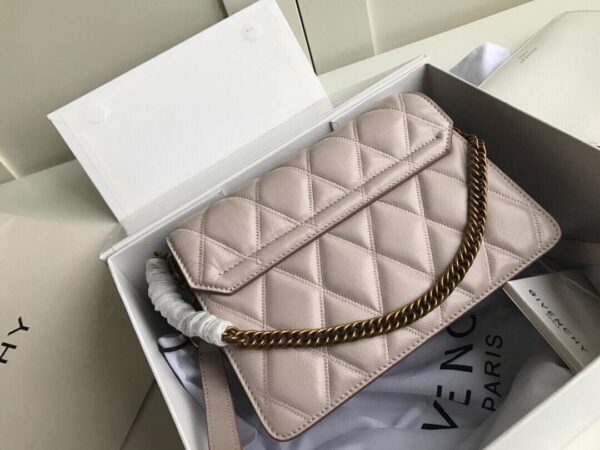 Givenchy Gv3 Diamond Series Small Handbag - Light Pink - Image 2