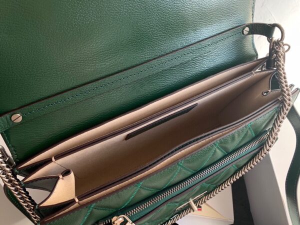 Givenchy Gv3 Diamond Series Medium Handbag - Green - Image 2