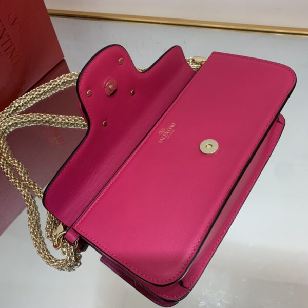 Valentino New Loco Baguette Handbag - Pink - Image 3