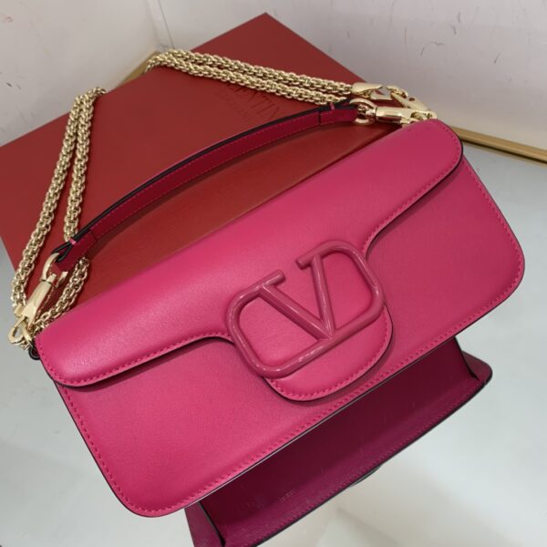 Valentino New Loco Baguette Handbag - Pink - Image 4